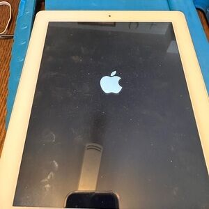 Apple Tablet in Cream and Black